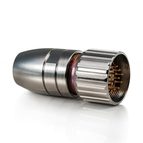 Connecteur d'alimentation électrique - C9 - Precizika Metrology - DIN / circulaire / 6 à 20 contacts