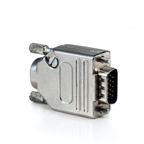 Connecteur de données - D15 - Precizika Metrology - plat / mâle / de courant