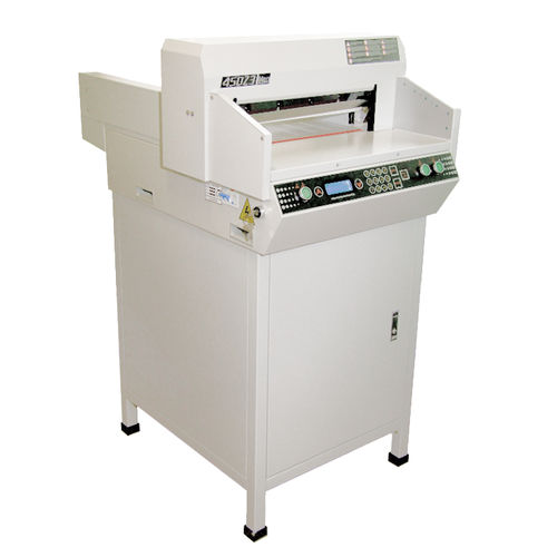 Machine de découpe par guillotine - 450 Z3 - Seron - pour caoutchouc / électrique / avec alimentation automatique