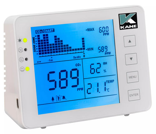 Moniteur de qualité de l'air intérieur - KANE-CO2 - Kane International