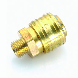 Adaptateur hydraulique pour tuyaux - 430 series - ITV - mâle / en laiton / droit