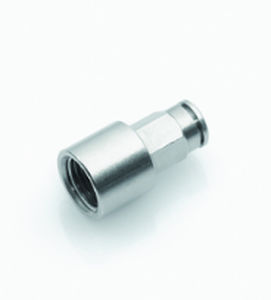 Adaptateur hydraulique pour tuyaux - ipso 02 FKM - ITV - femelle / en inox / en laiton