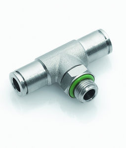 Raccord pneumatique - ipso 020 FKM - ITV - push-in / en T / ISO