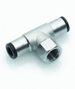 Raccord pour air comprimé - ipso 020 f - ITV - fileté / push-in / en T