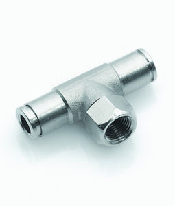 Raccord pneumatique - ipso 020 f - ITV - push-in / en T / ISO