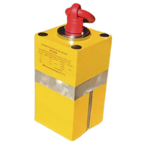 Aimant de levage permanent à commutation manuelle - AP-A220 - Armstrong Magnetics Inc. - pour tôle / portable / rectangulaire