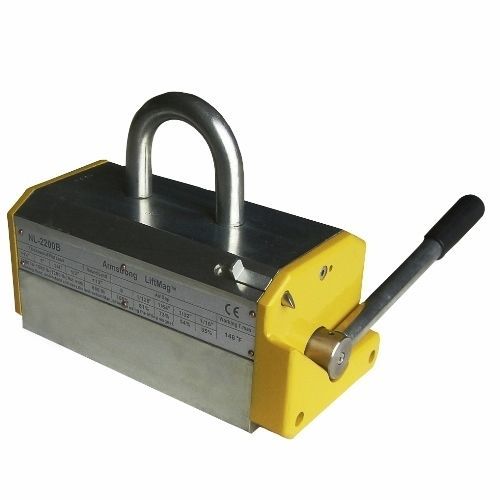 Aimant de levage permanent à commutation manuelle - NL-2200B - Armstrong Magnetics Inc. - pour tôle / de manutention / pour charge ferreuses plate ou cylindrique