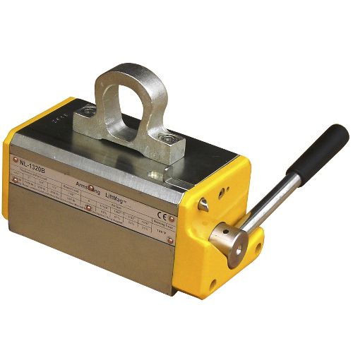 Aimant de levage permanent à commutation manuelle - NL-1320B(2) - Armstrong Magnetics Inc. - pour tôle / de manutention / pour charge ferreuses plate ou cylindrique