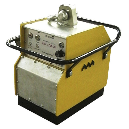 Aimant de levage électro-permanent à commutation électrique - EPB-3000 - Armstrong Magnetics Inc. - pour charge ferreuses plate ou cylindrique / sur batterie / compact