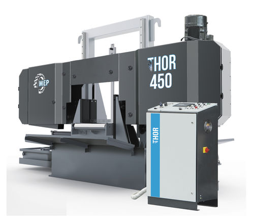 Machine à scier à ruban - THOR 450 - MEP - horizontale / pour aluminium / pour acier