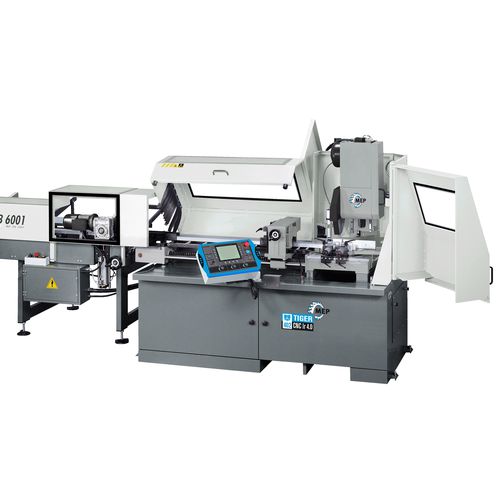 Scie circulaire - TIGER 402 CNC HR 4.0 - MEP - à onglet / verticale / pour métaux