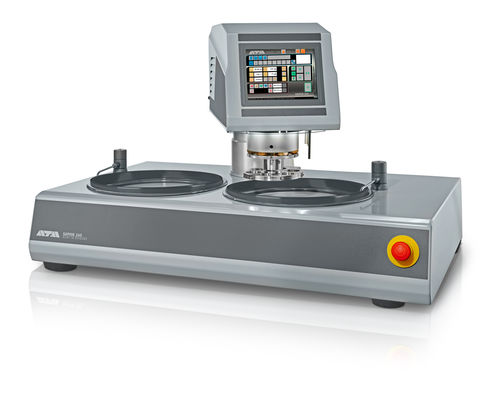 Meuleuse polisseuse pour laboratoire de métallographie - SAPHIR 560 - QATM - d'établi / électrique / pneumatique