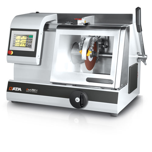 Machine de découpe à lame rotative - Qcut 250 A - QATM - de métallographie / compacte / sur table