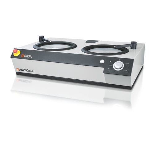 Meuleuse polisseuse pour laboratoire de métallographie - QPOL 250 M2 - QATM - stationnaire / électrique / manuelle