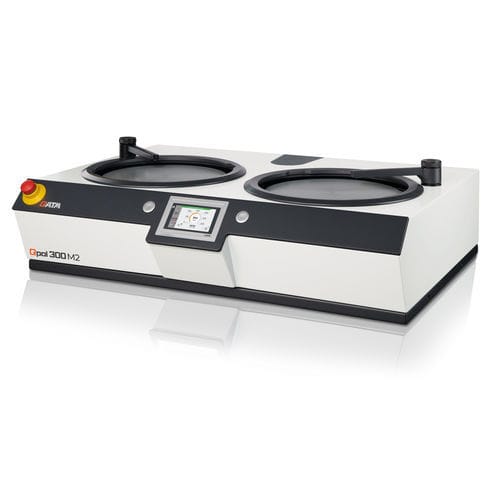 Meuleuse polisseuse pour laboratoire de métallographie - QPOL 300 M2 - QATM - stationnaire / électrique / manuelle