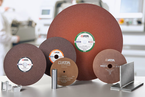 Disque à tronçonner pour pierre - QATM - pour céramique / pour acier inoxydable / pour les alliages métalliques