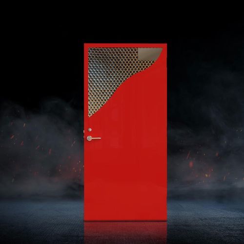 Porte battante - Eagle - naffco - en acier / pour l'intérieur / industrielle
