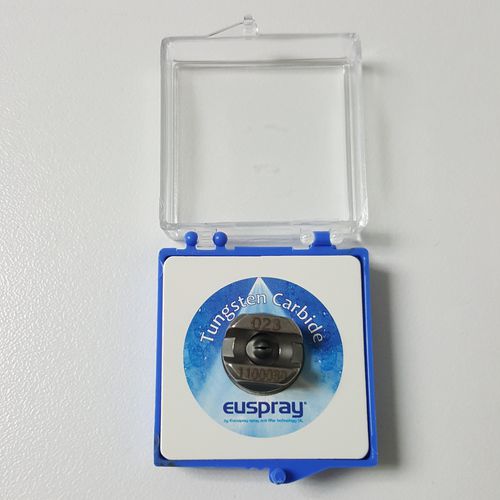 Buse pour liquides - TC - EUSPRAY BY EUROSPRAY SPRAY AND FILTER TECHNOLOGY - de pulvérisation / à jet plat / en carbure de tungstène