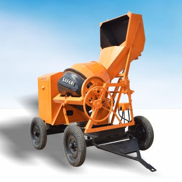 Bétonnière hydraulique - SAFARI 1000 H - Safari Construction Equipments Private Limited - mobile / automatique