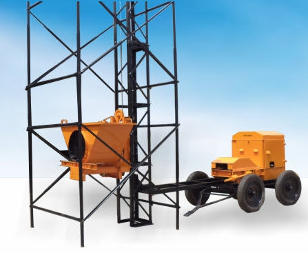 Unité de levage électrique - SAFARI series - Safari Construction Equipments Private Limited - à moteur diesel / mobile / pour constructions