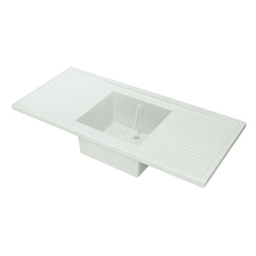 Évier de laboratoire - WKT1560W - PLASTIFER - hygiénique
