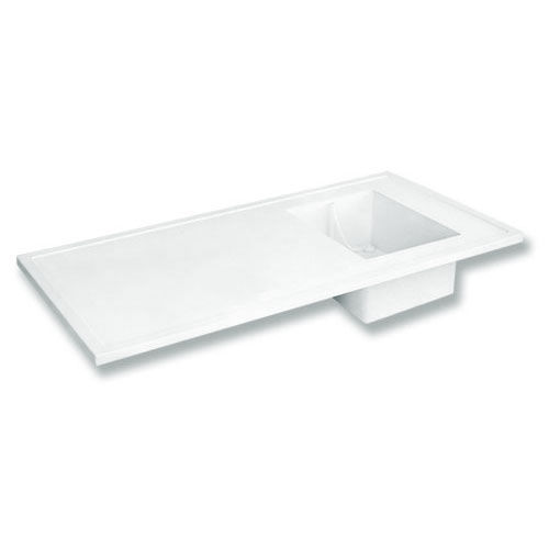 Paillasse avec évier - TOP1560W543 series - PLASTIFER - pesage