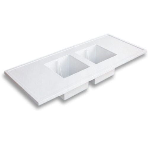 Paillasse avec évier - TOP1875W443 series - PLASTIFER
