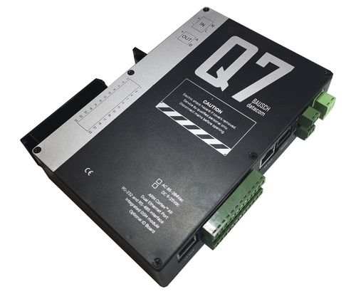 RTU GPRS - DinBox RTU Q7 - Bausch Datacom - Modbus RTU / Modbus TCP / 4G