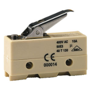 Micro-rupteur à levier - MP90 - Microprecision Electronics - unipolaire / IP67 / scellé