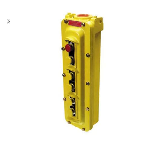 Boîte à boutons à 3 boutons - 2017 XPBC - Hubbell Industrial Controls - antidéflagrante / industrielle