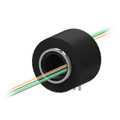 Collecteur tournant à axe creux - SVTS C 07-S-A-00/12 - PES S.A - pour table rotative / pour emballage / pour la robotique