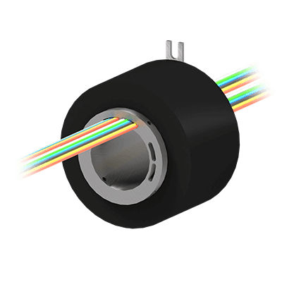 Collecteur tournant à axe creux - SVTS C 08-S-A-00/12 - PES S.A - pour table rotative / pour emballage / pour la robotique