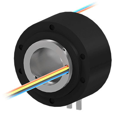 Collecteur tournant à axe creux - SVTS C 09-S-A-00/12 - PES S.A - pour table rotative / pour emballage / pour la robotique