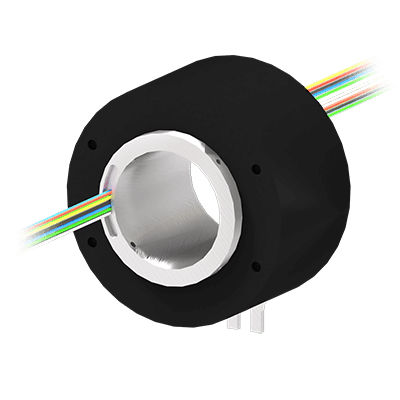 Collecteur tournant à axe creux - SVTS C 11-S-A-00/12 - PES S.A - pour table rotative / pour emballage / pour équipement médical