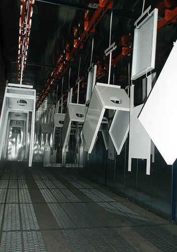 Cabine de poudrage à circuit fermé - SAVIM EUROPE - automatique / électrostatique