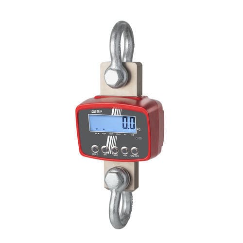 Crochet peseur numérique - HFD 600K-1 - KERN & SOHN - robuste / avec afficheur LCD / avec batterie rechargeable