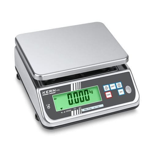 Balance compteuse - FXN 30K-2M - KERN & SOHN - kilogrammes / externe / avec afficheur LCD