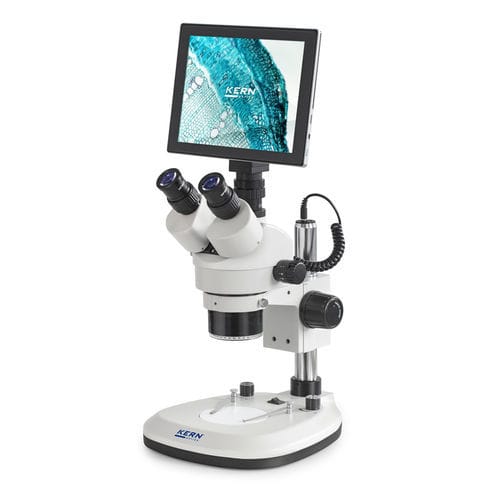 Microscope opto-numérique - OZL 466T241 - KERN & SOHN - de laboratoire / d'enseignement / trinoculaire