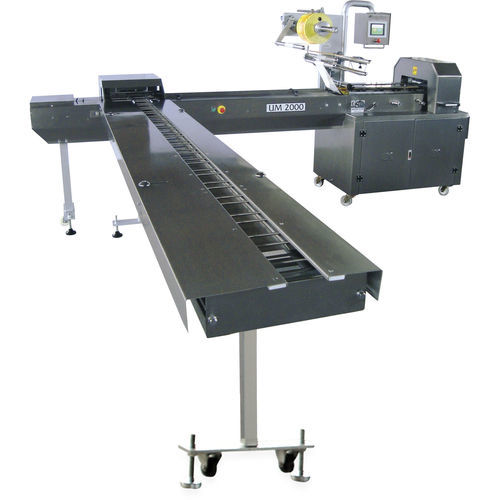 Machine d'emballage contrôlée par PLC - UM 2000 - Uygurlar Makina - horizontale / pour biscuits / à grande vitesse