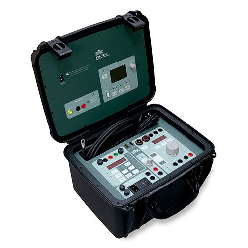 Appareil de test de courant - PTE-100-C Pro - EUROSMC - de tension / manuel / de disjoncteur