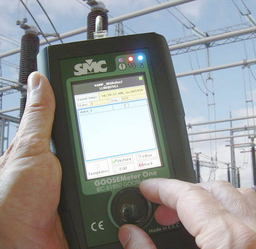 Analyseur pour réseau électrique - GOOSEMeter One  - EUROSMC - portatif / en temps réel / d'acquisition de données