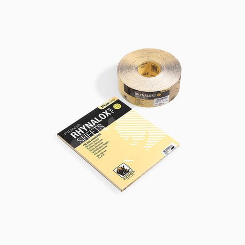 Abrasif en oxyde d'aluminium - RHYNALOX PLUS LINE - INDASA - en papier / résine / imperméable