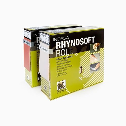 Abrasif en oxyde d'aluminium - RHYNOSOFT - INDASA - en papier / résine / large