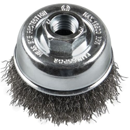 Brosse en coupe - BT 600 W - KLINGSPOR - de nettoyage / métallique / en acier