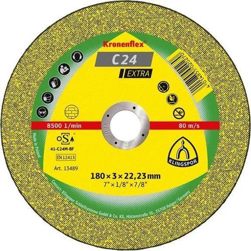Disque à tronçonner pour pierre - C24 Extra - KLINGSPOR - pour le béton / fin / de découpe à sec