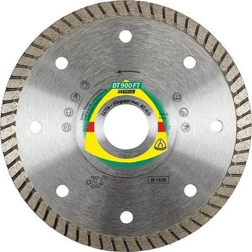 Disque à tronçonner de métal - DT900FT - KLINGSPOR - pour meuleuse d'angle / pour machines portatives