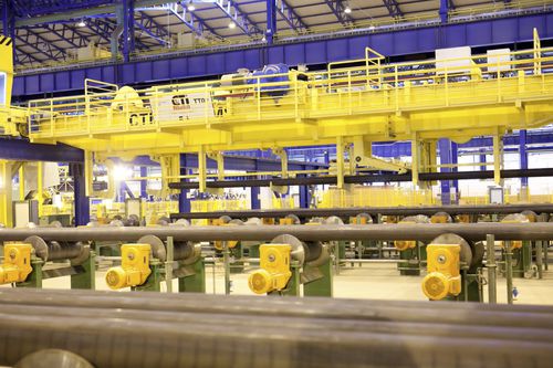 Système de convoyage industriel - CTI Systems S.à r.l. - de manutention / pour barre en acier / aérien