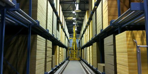 Magasin de stockage automatique horizontal - CTI Systems S.à r.l. - pour charge longue / à transtockeur / de récupération automatique AS/RS