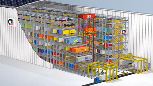 Système de stockage automatique de remorque - CTI Systems S.à r.l. - horizontal / pour applications automobiles / pour produits longs
