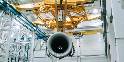 Grue sur rail - CTI Systems S.à r.l. - GME / articulée / pour applications aéronautiques